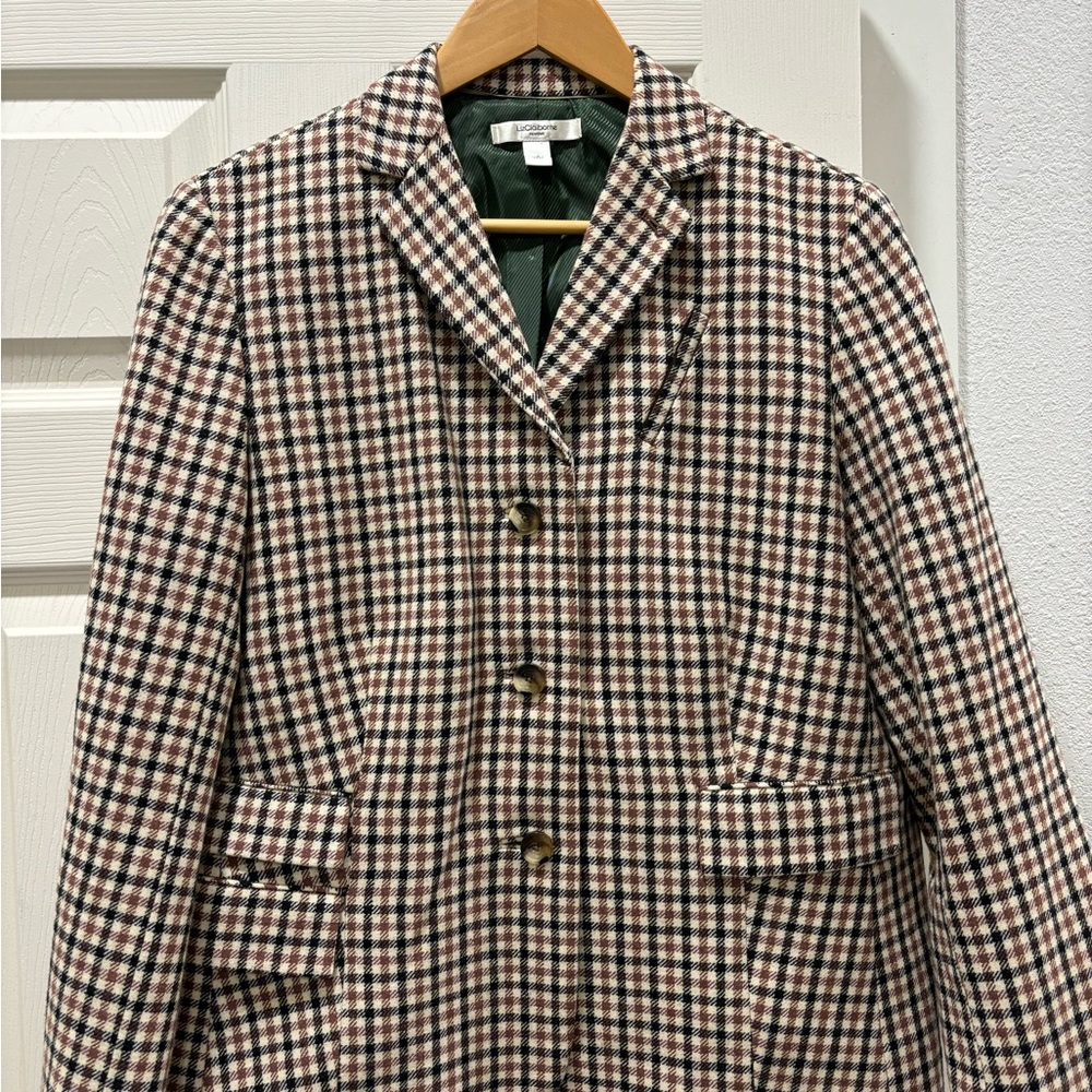 Liz Claiborne winter blazer size 16